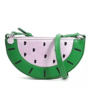 Stella McCartney Green and Pink Watermelon Kids Bag Used Very Good